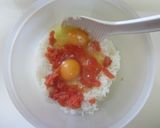 たらこと卵のパラパラチャーハンおかか風味作り方2写真