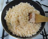 たらこと卵のパラパラチャーハンおかか風味作り方4写真