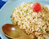 たらこと卵のパラパラチャーハンおかか風味作り方7写真