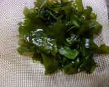 きのことわかめの炒め酢の物作り方2写真