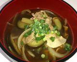 茄子入りつけめん肉汁~つけ汁~作り方6写真