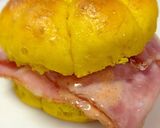ハンバーグなし！楽ちん月見バーガー♪作り方5写真