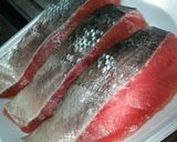 ご飯がすすむ！鮭の梅マヨ焼き作り方1写真