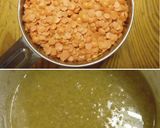 レンズ豆(^ω^)とろっと 野菜スープ作り方1写真