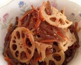 ご飯、お酒のお供に！レンコンのきんぴら作り方9写真