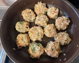 m干ししいたけと大葉入り味噌鶏つくね作り方4写真