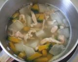 身体に優しい♡冬瓜と南瓜の旨味スープ✿作り方6写真