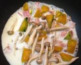 食物繊維たっぷり！かぼちゃクリームパスタ作り方4写真