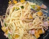 食物繊維たっぷり！かぼちゃクリームパスタ作り方5写真