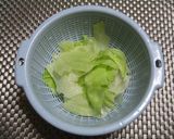 ＊レタスと玉子の中華スープ＊作り方1写真