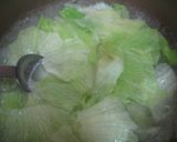 ＊レタスと玉子の中華スープ＊作り方3写真