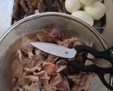 白だしで〜おでん風牛すじ煮込み〜作り方2写真