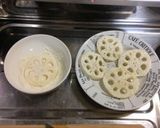 簡単絶品☆レンコンのチーズ&ベーコン焼き作り方2写真
