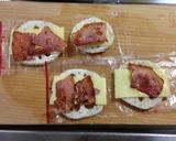 簡単絶品☆レンコンのチーズ&ベーコン焼き作り方4写真