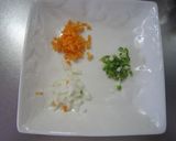 1歳からシリーズで簡単カレー炒飯作り方1写真