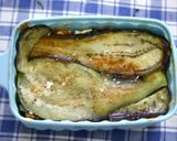 赤ピーソースで♪茄子リコ๑ミルフィ作り方6写真