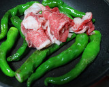 甘長とうがらしと牛肉の甘辛炒め☆作り方3写真