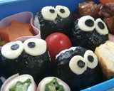 簡単☆キャラ弁 まっくろくろすけ作り方4写真