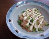 ポン酢つゆだくで☆きゅうりと長いもの納豆作り方5写真