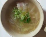 白菜とベーコンと春雨のスープ作り方4写真