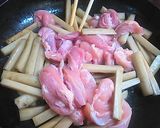 鶏肉入り 極太きんぴらごぼう作り方7写真