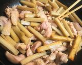 鶏肉入り 極太きんぴらごぼう作り方8写真