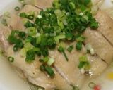 レンジで簡単ジューシー＊蒸し鶏作り方7写真