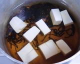 すぐできる！豆腐と塩こんぶのお吸い物作り方1写真