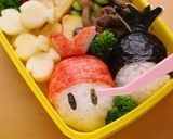 金魚の着ぐるみ弁当（立体キャラおにぎり）作り方6写真