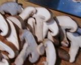 中華名菜で、シイタケ入りの蒸し焼きそば作り方2写真