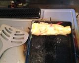 紅生姜とニラの卵焼き作り方6写真