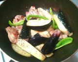 鶏と茄子のマヨぽん炒め♪作り方5写真