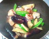 鶏と茄子のマヨぽん炒め♪作り方6写真