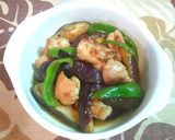 鶏と茄子のマヨぽん炒め♪作り方7写真
