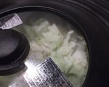 煮込み不要☆蒸しキャベツのドライ風カレー作り方3写真
