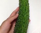 旨味ギュッ！ワカメ入りゴーヤチャンプル作り方1写真