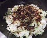 煮込み不要☆蒸しキャベツのドライ風カレー作り方6写真