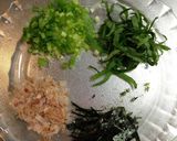 * 薬味たっぷり釜玉うどん *作り方6写真