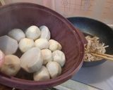 里芋と豚肉の味噌炒め作り方4写真