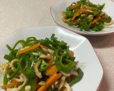竹輪で　青椒肉絲作り方5写真