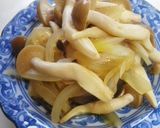 レンジで簡単☆玉ねぎしめじのわさび和え作り方5写真