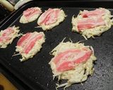 豆腐と梅干しのさっぱりお好み焼作り方3写真