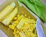 とうもろこしのペペロンチーノ作り方1写真