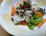 ２人分・里芋の塩こんぶ和え作り方6写真