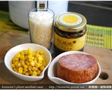 黑菇醬火腿玉米蒸飯．柯媽媽の植物燕窩作り方1写真