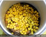黑菇醬火腿玉米蒸飯．柯媽媽の植物燕窩作り方5写真
