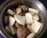 簡単&美味しい♡鯖缶と竹の子煮作り方2写真