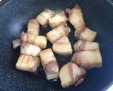 豪快‼豚バラブロック肉と冬瓜の照り焼き♪作り方2写真