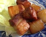 豪快‼豚バラブロック肉と冬瓜の照り焼き♪作り方7写真