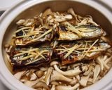 秋刀魚ときのこの炊き込みご飯作り方6写真
